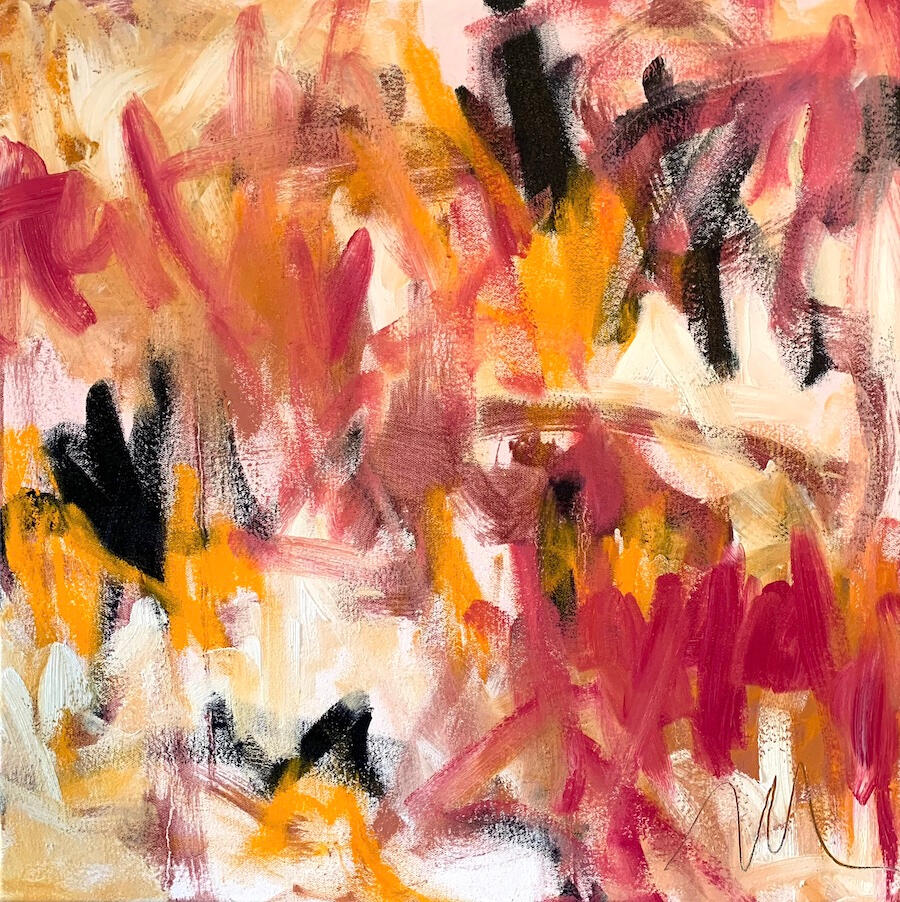 Oil On Canvas, 20" x 20"